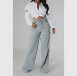 High Waisted Detachable Pants
