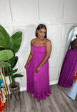 Take Me Away Maxi Dress- Violet