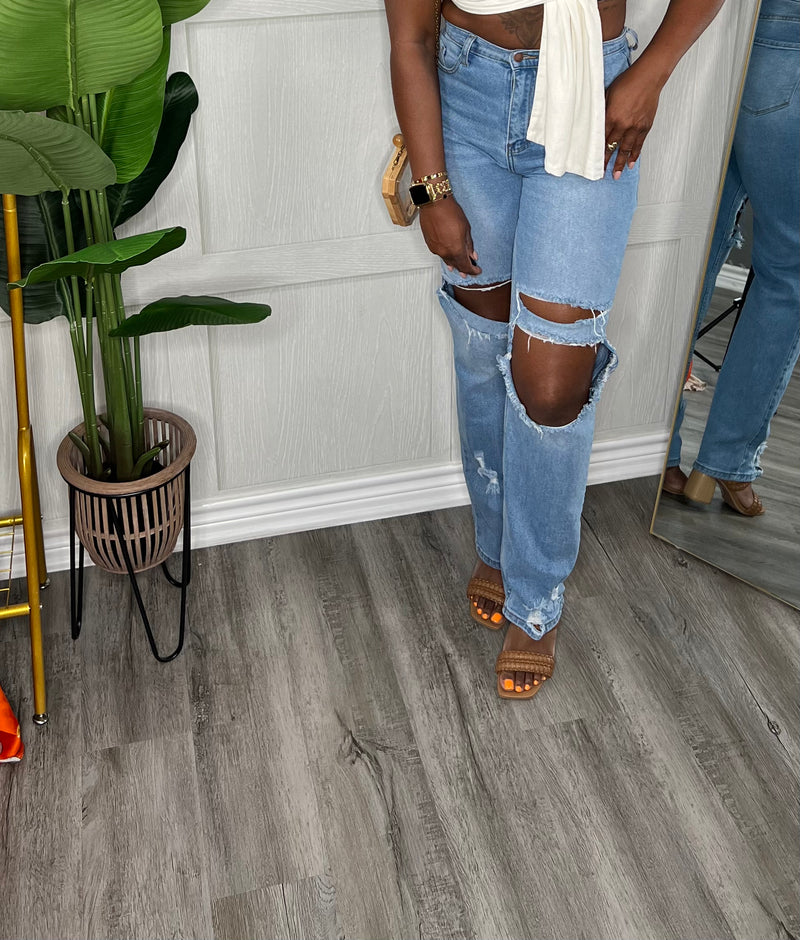 My Love Language Wide Jeans