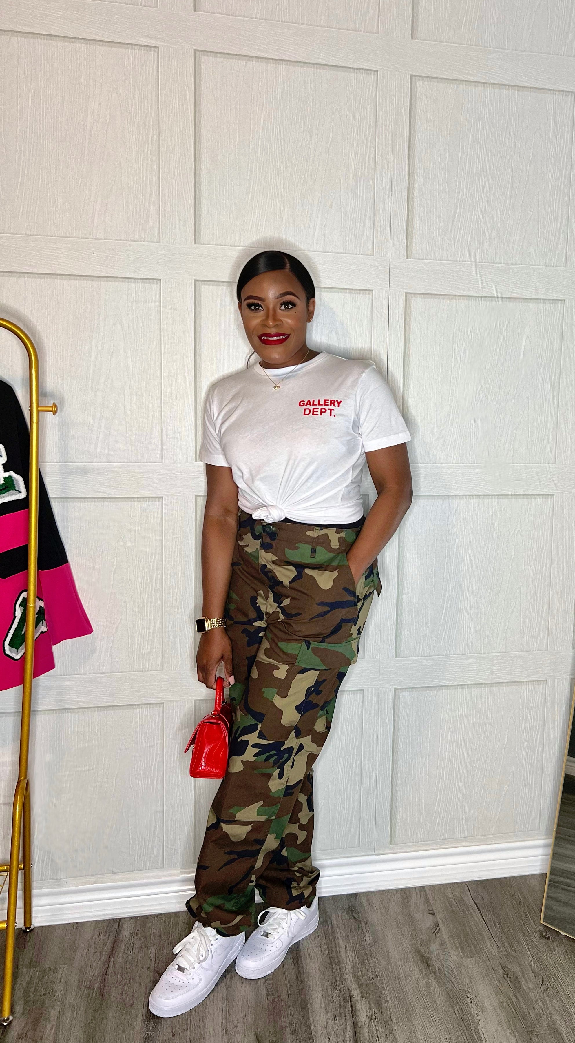 Gallery Dept. Tee- White/Red