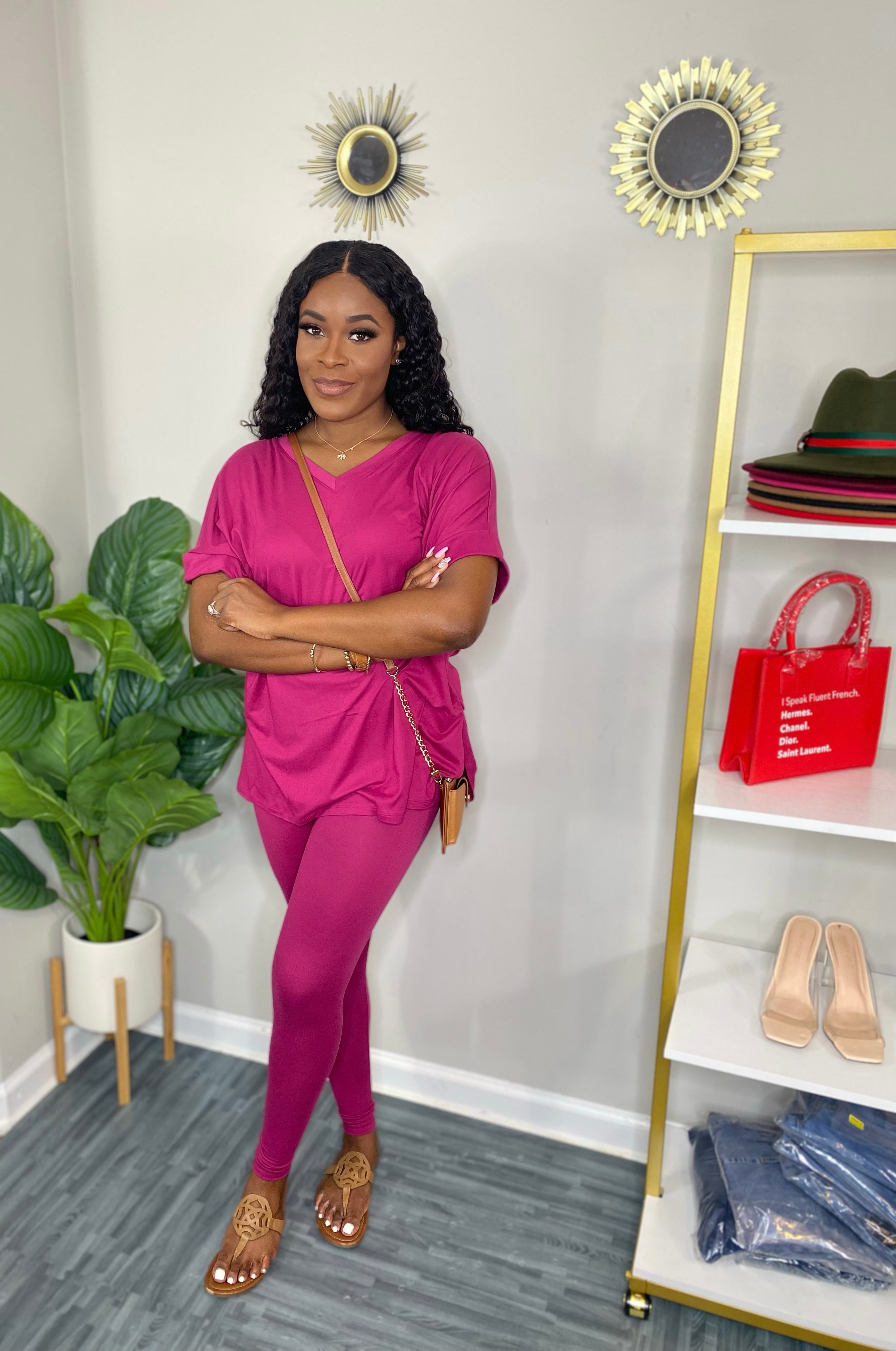 Shelby Basic Set-Magenta