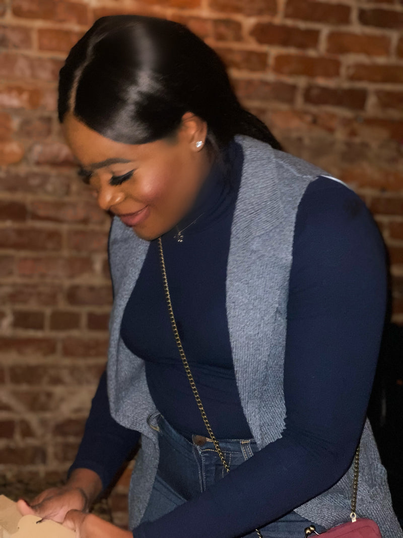 Always On Time Vest-Steel Blue