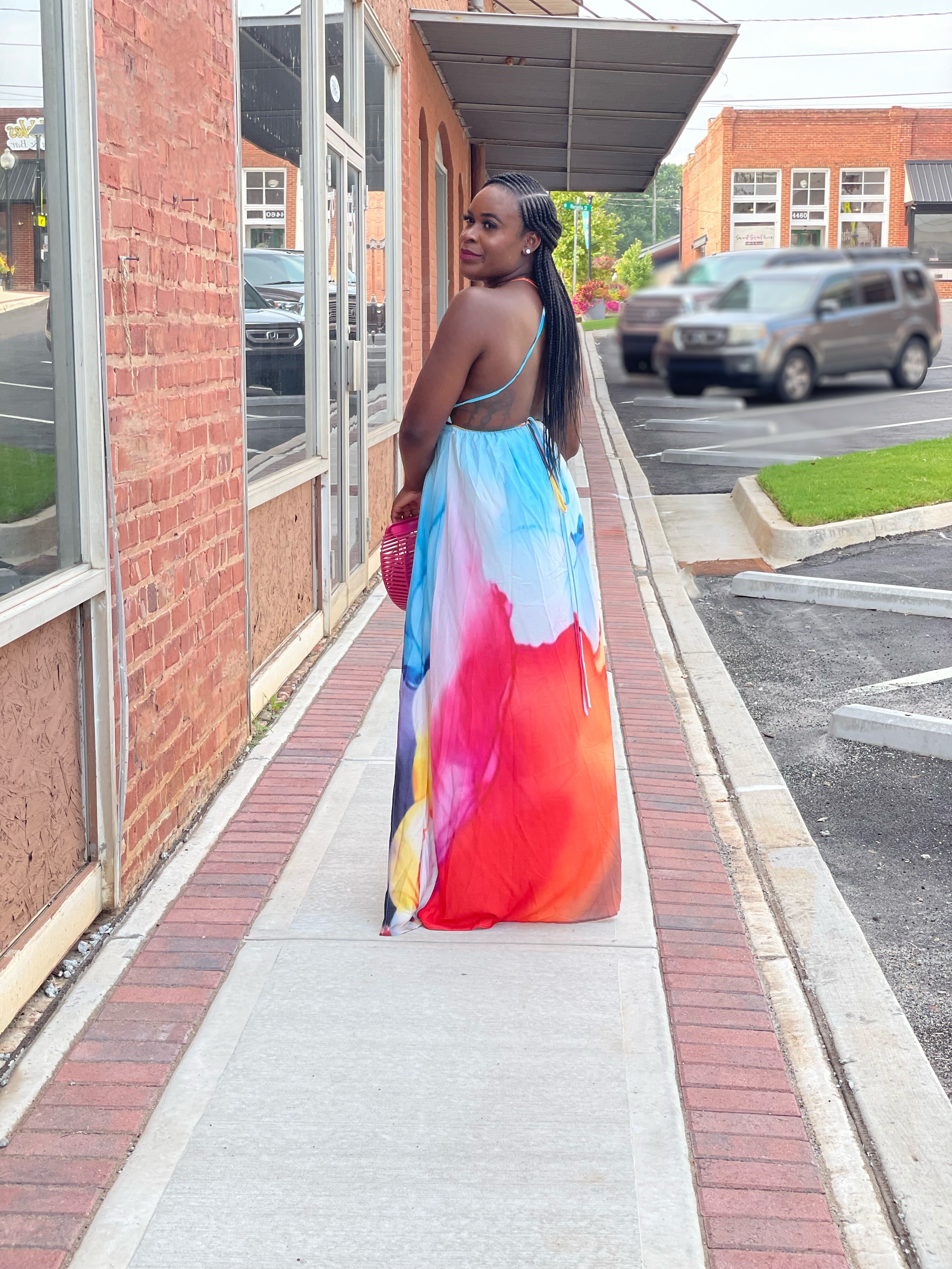 Floral Fragrance Maxi Dress💓