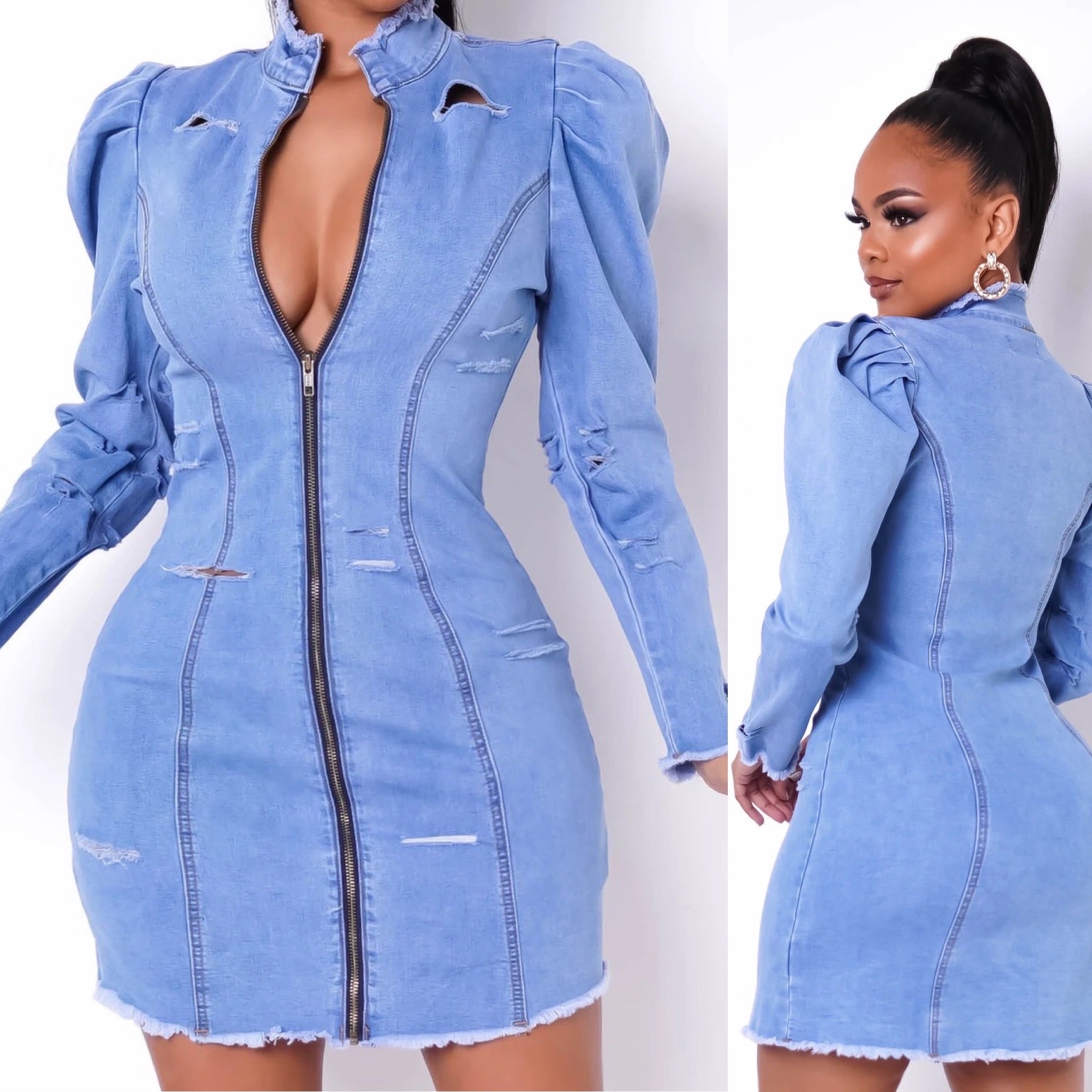 Kianna Denim Dress
