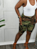 Camo Cargo Shorts