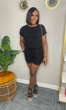 All That Romper-Black