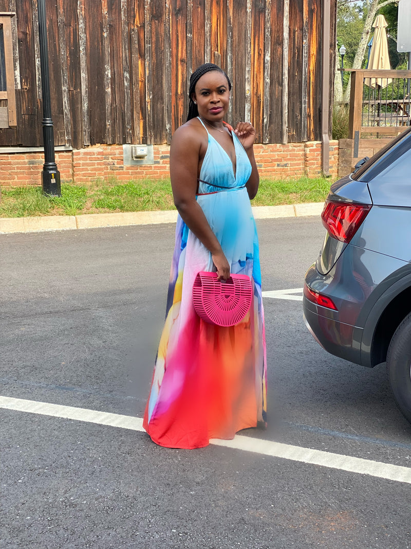 Floral Fragrance Maxi Dressđ