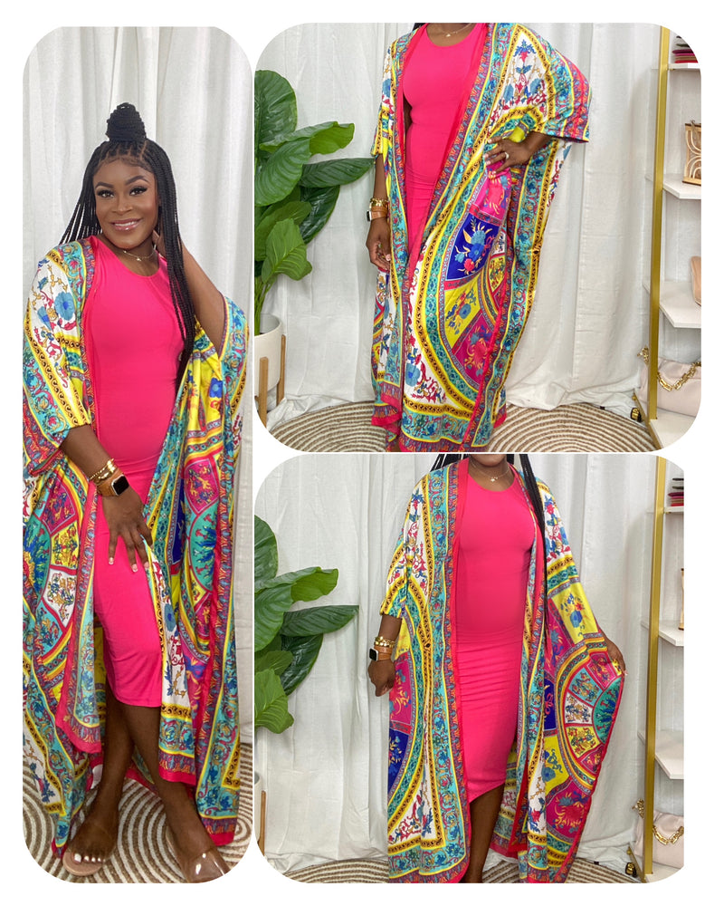Athena Kimono-Pink
