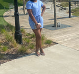 All That Romper-Spring Blue