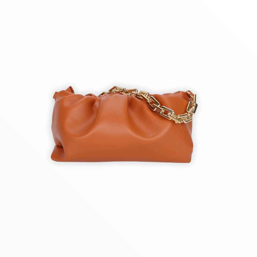 Rich Auntie Runched Clutch
