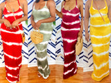 Shayla Tie Dye Maxi Dresses